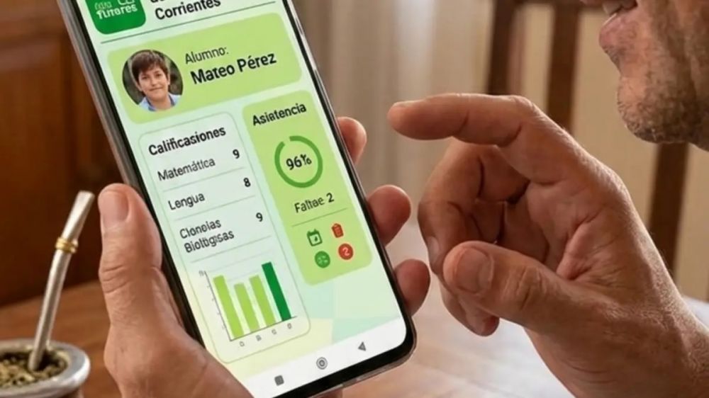 Corrientes lanza la app “Tutores” para que las familias sigan notas y la asistencia escolar