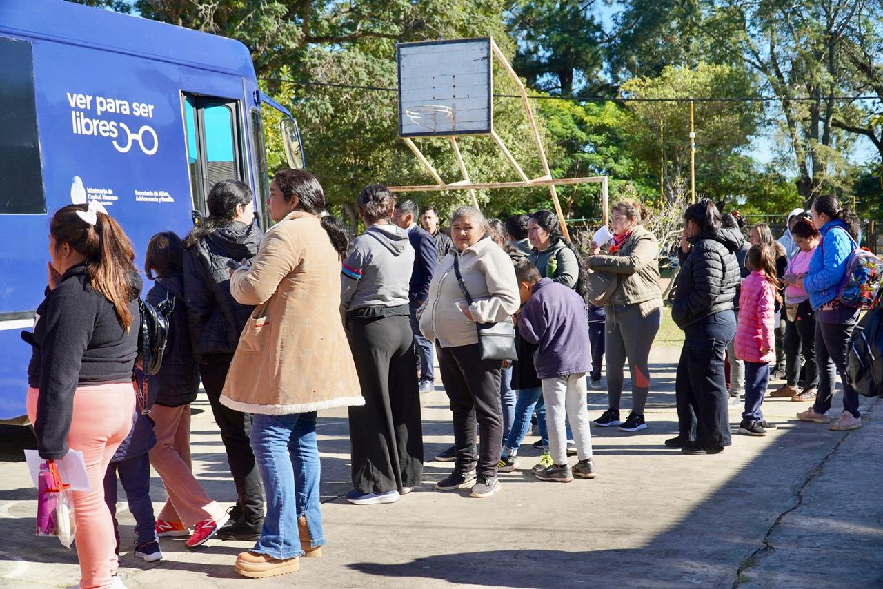 Ver para ser Libres: el operativo oftalmológico llegó a 19 municipios